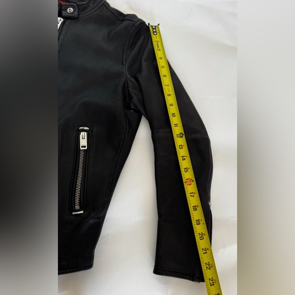 DIESEL L-ROSHI Leather jacket - Picture 15 of 15